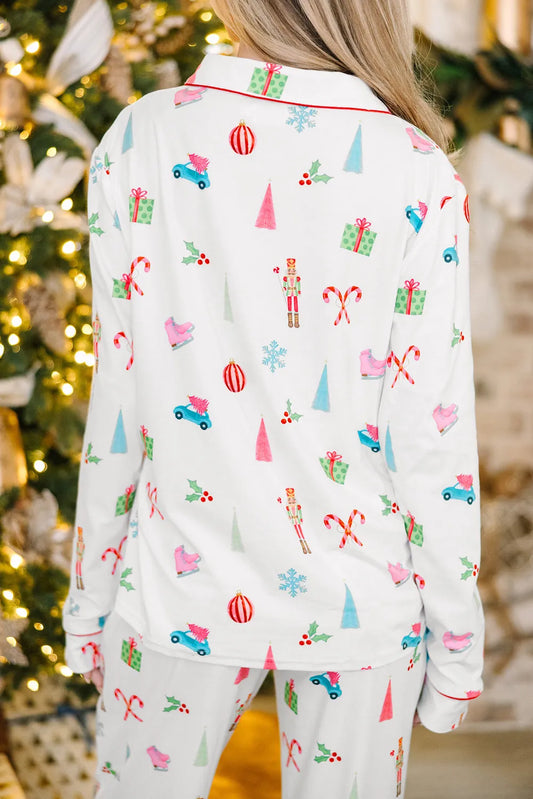 Winter Holiday Pajama Pants Set