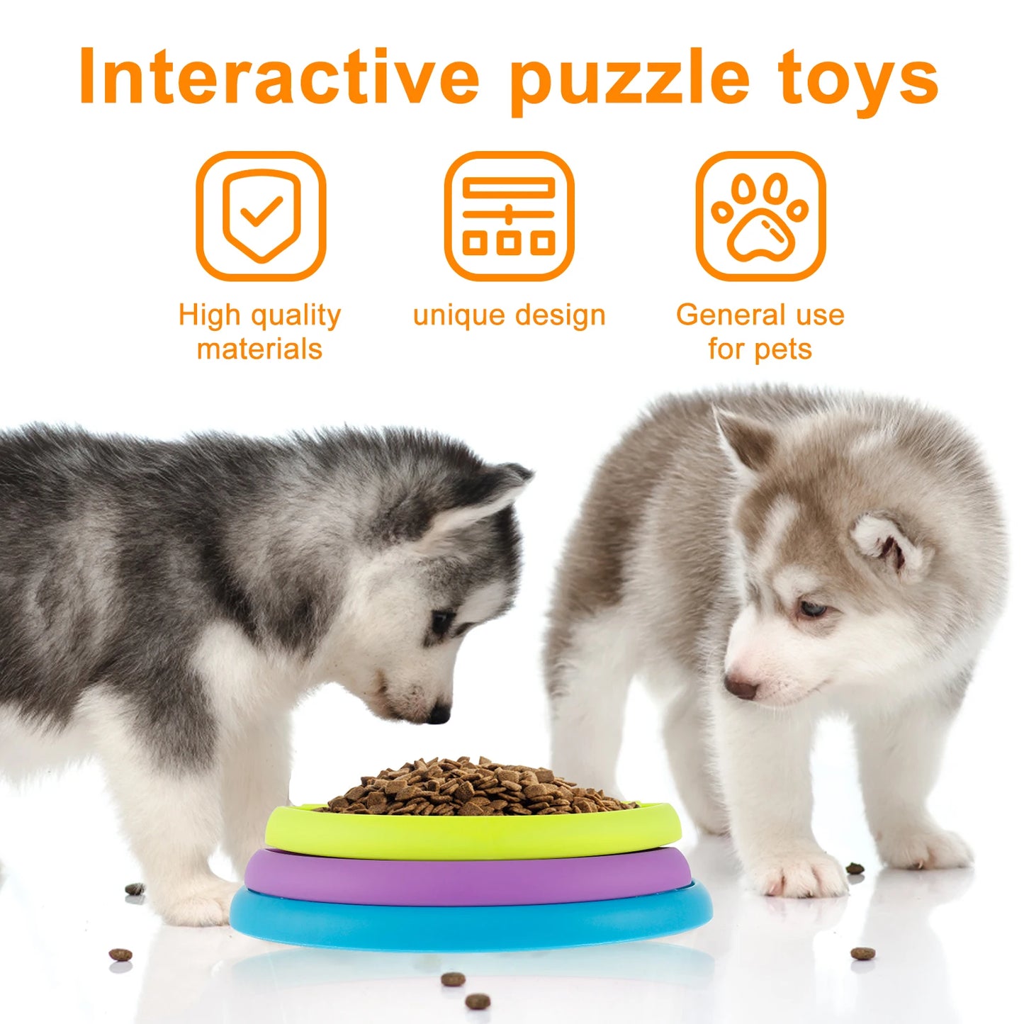 Dog Slow Feeder Pet Bowl