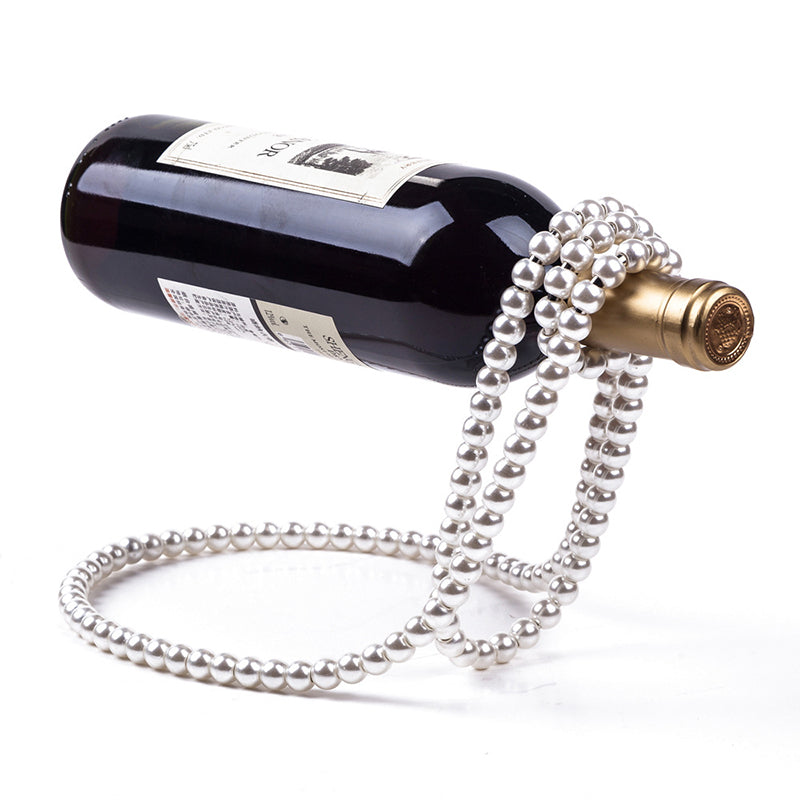 Pearl Necklace Wine Racks