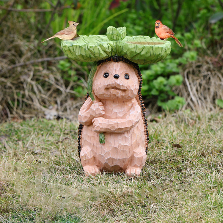 Hedgehog Bird Feeder
