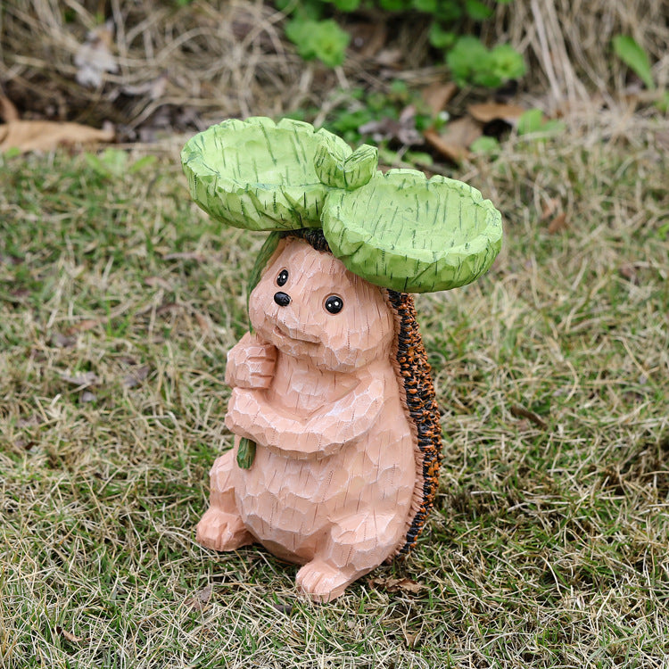 Hedgehog Bird Feeder