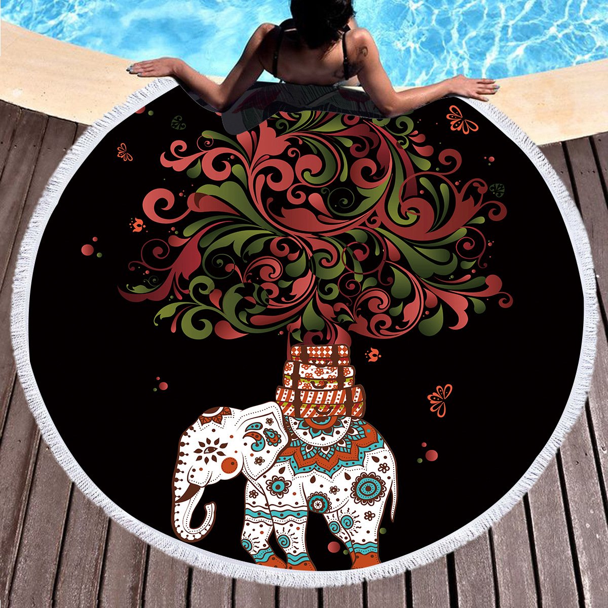 Bohemian Circular Beach Towels