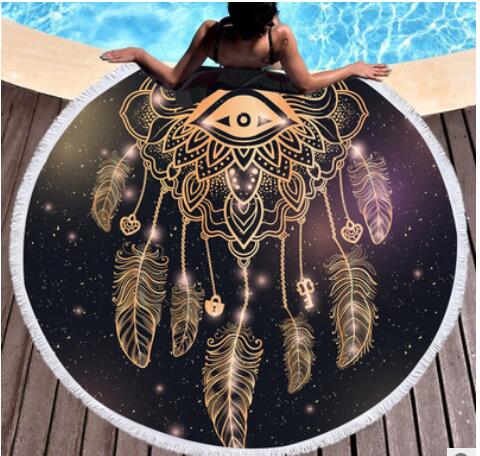Circular Beach Towels - 2