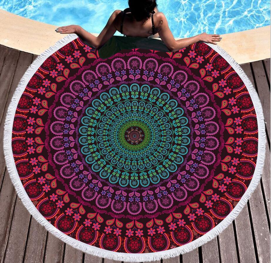 Bohemian Circular Beach Towels