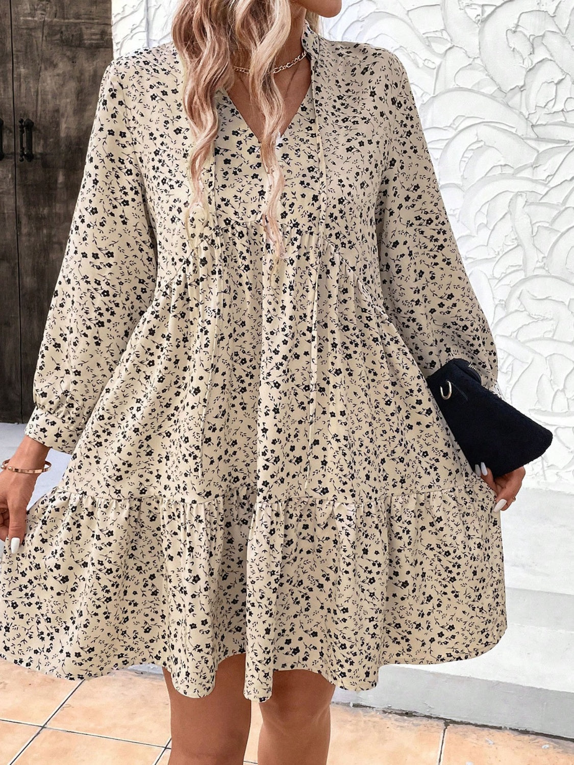 Long Sleeve Mini Dress