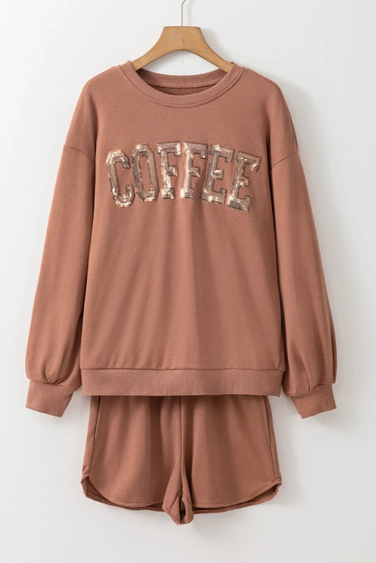 Coffee Short Set