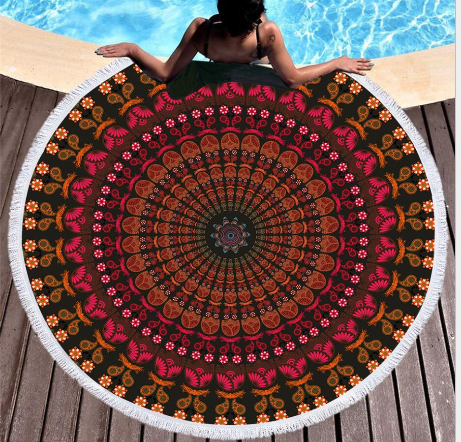 Bohemian Circular Beach Towels