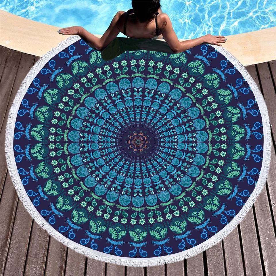 Bohemian Circular Beach Towels