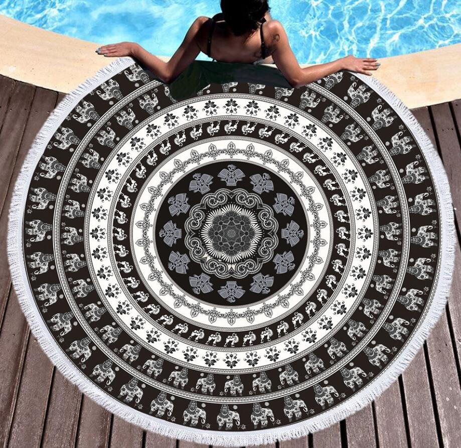 Bohemian Circular Beach Towels