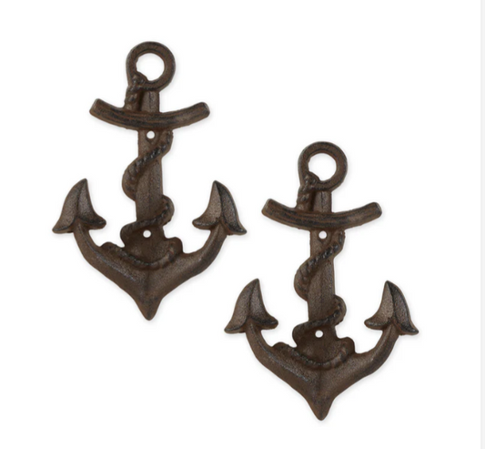 Anchor with Rope Wall Hooks