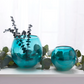 Aqua Fish Bowl Vases