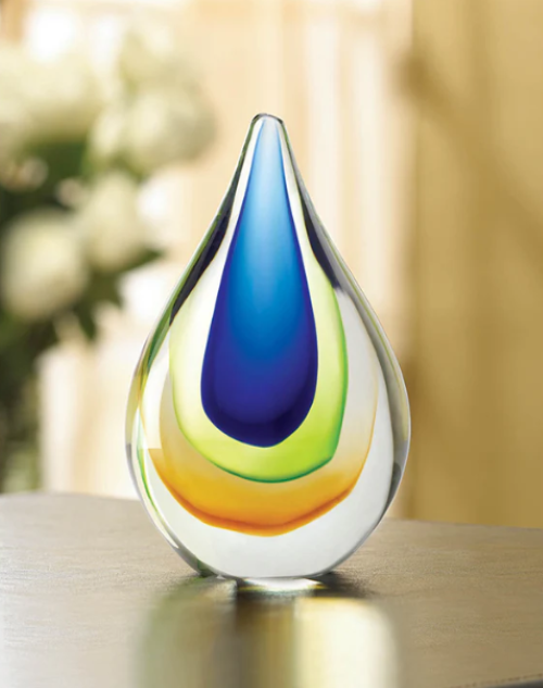 Art Glass Tear Drop