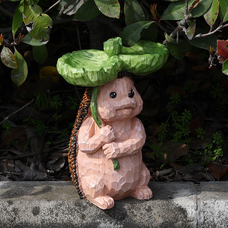Hedgehog Bird Feeder