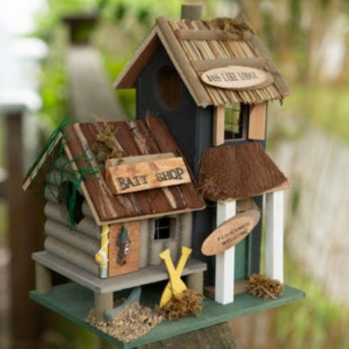 Bass Lake Lodge Birdhouse