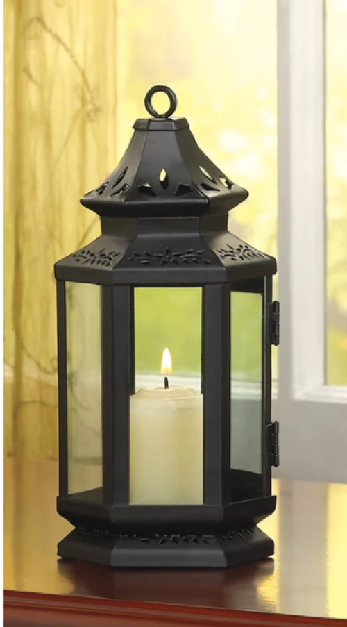 Black Stagecoach Lantern