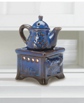 Blue Teapot Stove Oil Warmer