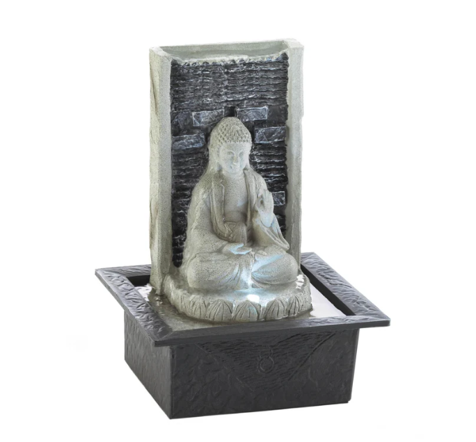 Buddha Cascading Tabletop Fountain