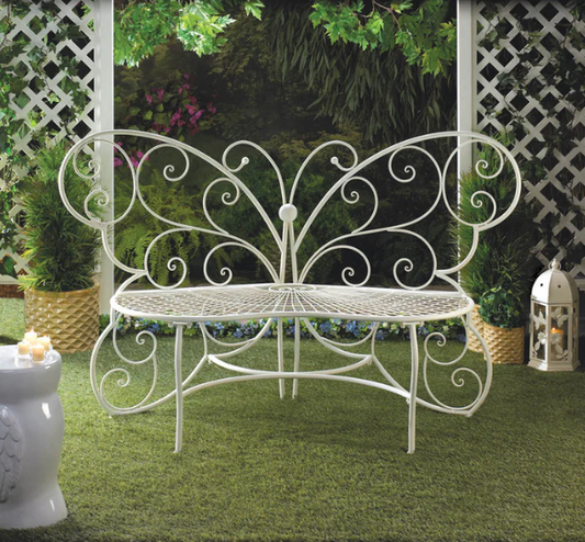 Butterfly Garden Bench