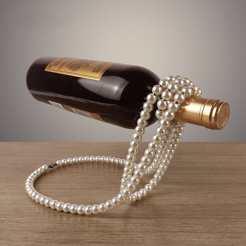 Pearl Necklace Wine Racks