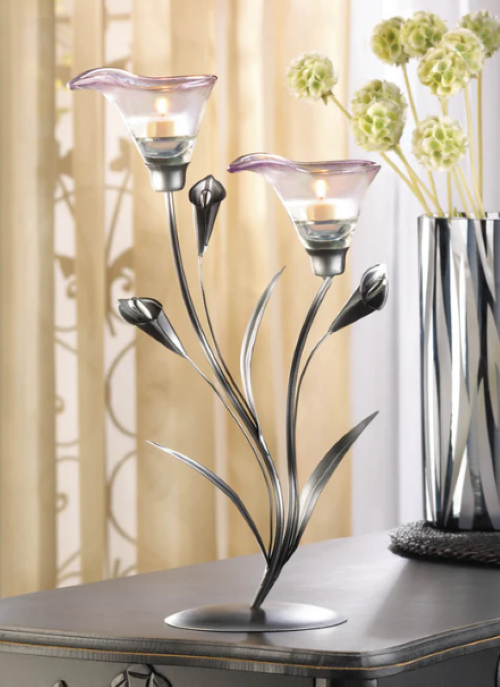 Calla Lily Candle Holder