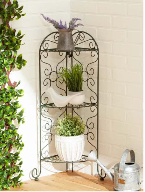 Corner Plant Stand