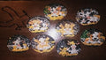 Cow Diamond Art Coaster Set