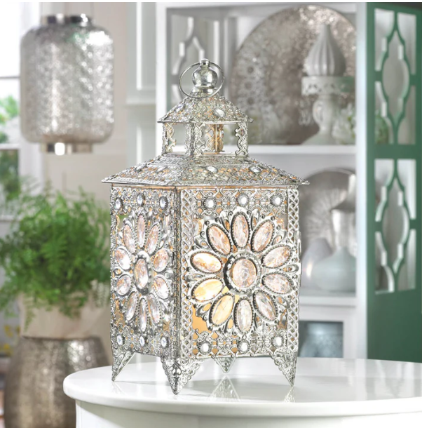 Crown Jewels Candle Lantern