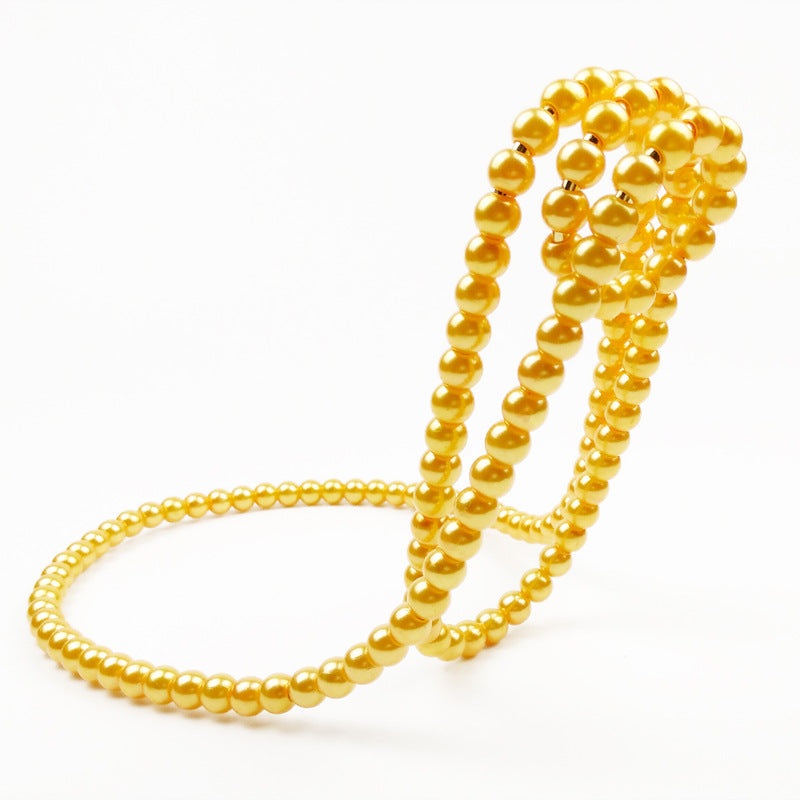 Pearl Necklace Wine Racks