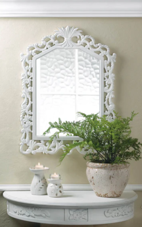 Fleur-de-Lis Wall Mirror