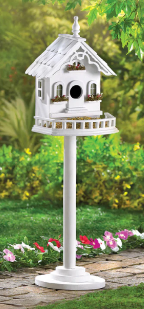 Freestanding Victorian Birdhouse