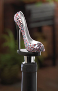 Glitter Shoe Wine Bottle Stopper