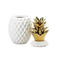 Gold Topped Pineapple Jar