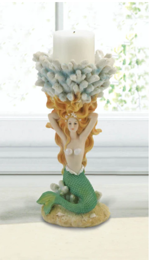 Grand Mermaid Candle Holder