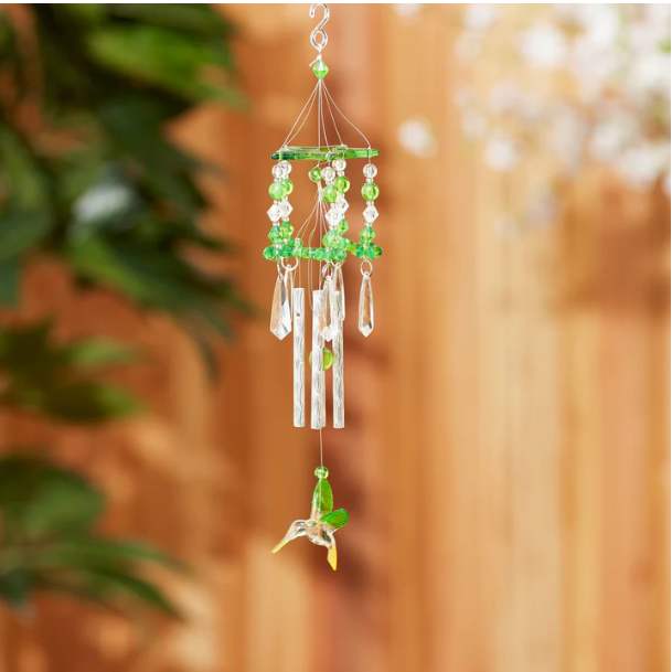 Green Hummingbird Chimes