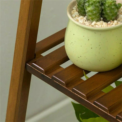 Bamboo Plant Shelves