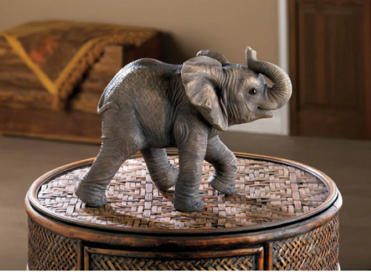 Happy Elephant Figure