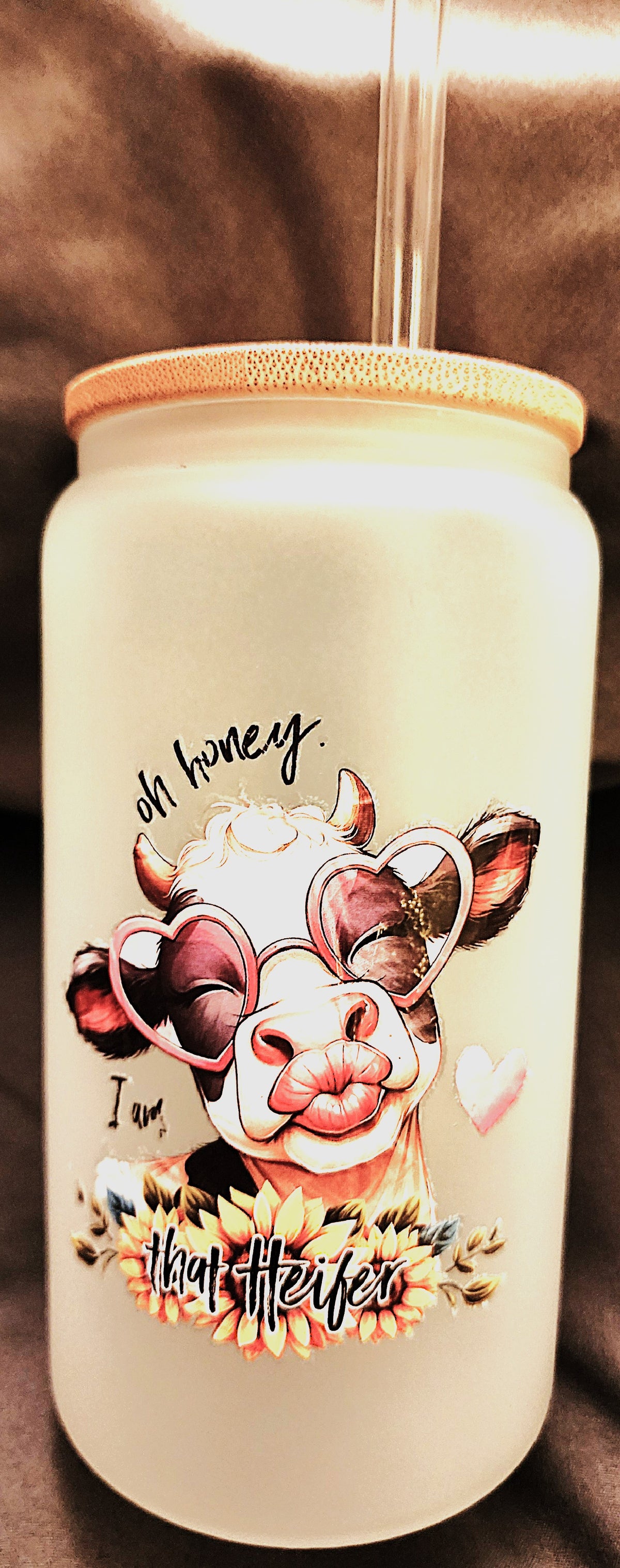 Heifer Glass Bottle