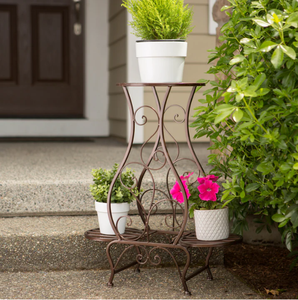 Hourglass Triple Plant Stand