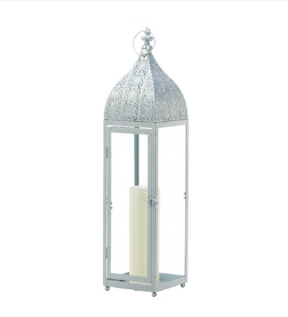 Silver Moroccan Style Lanterns