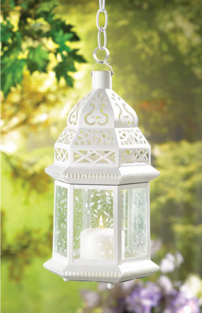 White Moroccan Lanterns