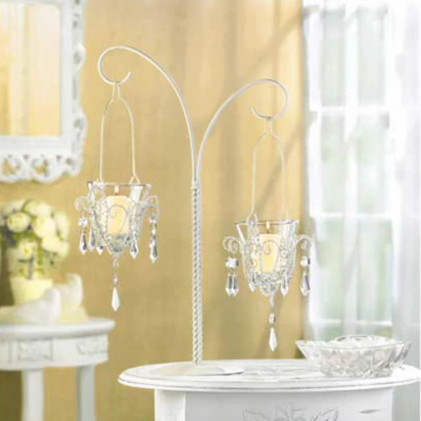 Mini-Chandelier Votive Stand