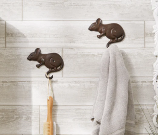 Mouse Wall Hooks
