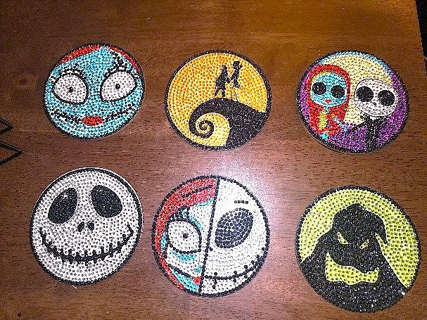 NBC6 Diamond Art Coaster Set
