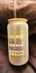 Lazy Glass Bottle