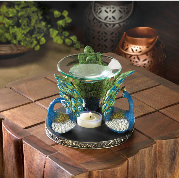 Peacock Plume Oil Warmer