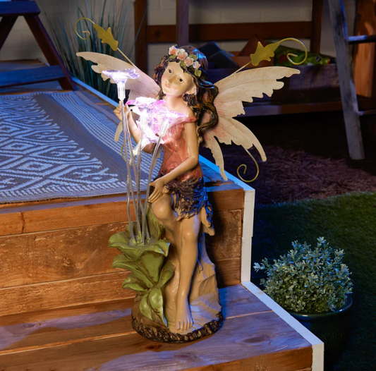 Peony Fairy Solar Light