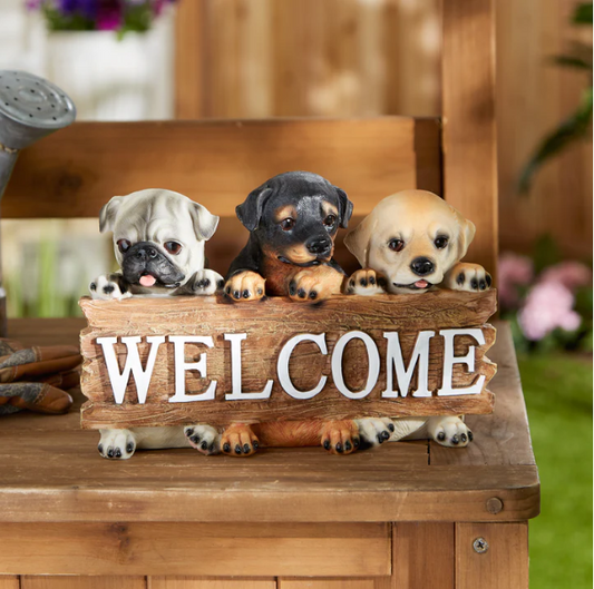 Puppy Welcome Sign