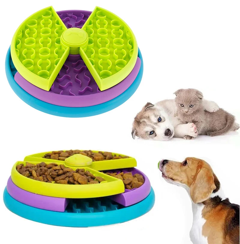 Dog Slow Feeder Pet Bowl