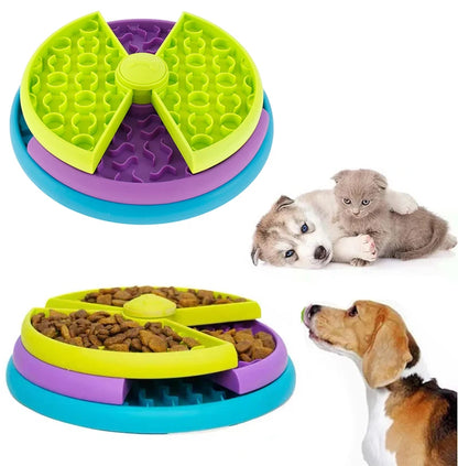 Dog Slow Feeder Pet Bowl