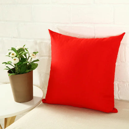 Candy Color Pillow Case Covers